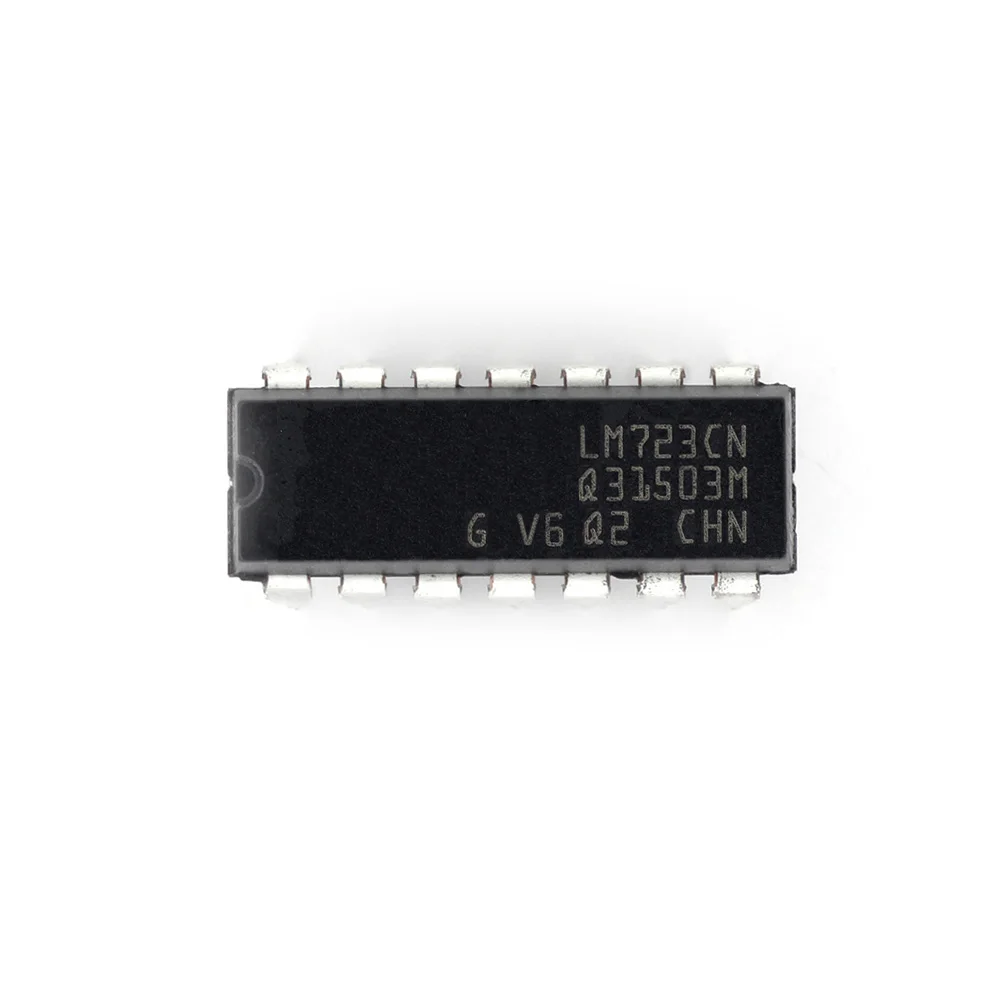 10pcs/lot NEW LM723 LM723CN  voltage regulator single chip microcomputer in-line package DIP14 ic chip