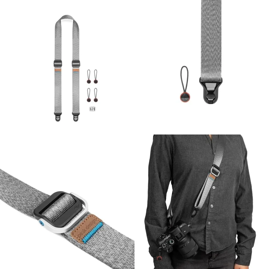 

Slide Lite Camera Strap.Slide Lite is built for mirrorless and light DSLRs, yet strong enough for full-frame rigs. Versatile, low-profile, and pro-grade for any setup.