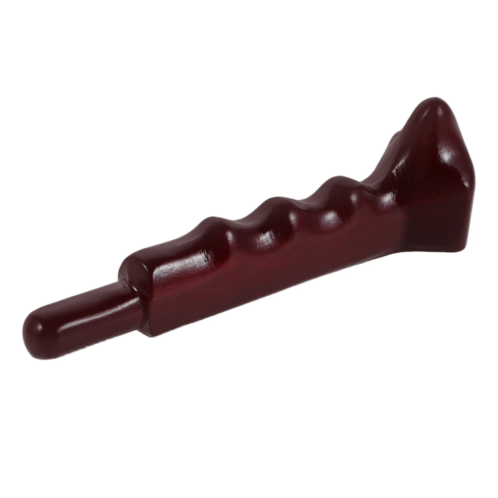 

Portable Neck Massage Stick with Ergonomic Design Wood Acupressure Tool for Muscle Tension Relief Back Shoulder