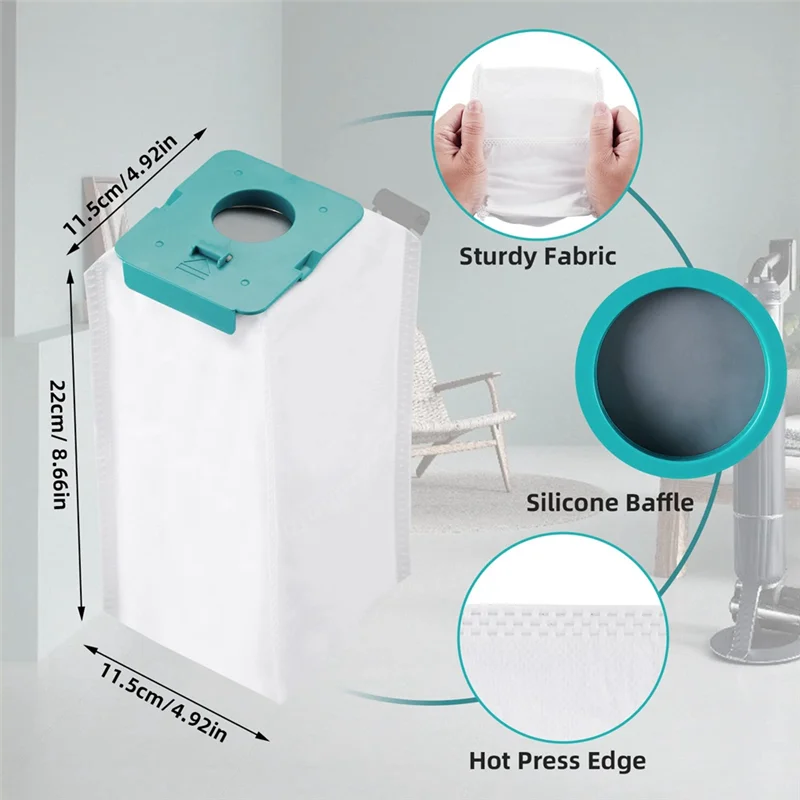 ABZA-Para VCA-ADB90B aspirador de pó saco peças reposição acessórios consumíveis