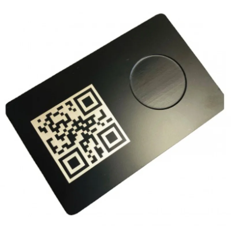 Personalizowane. product. Niestandardowe metalowe wizytówki NFC 213/215/metalowy na kartę