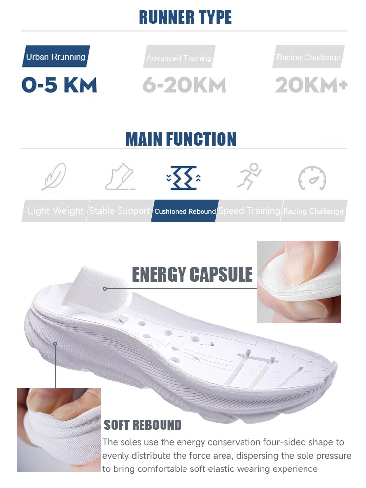 IRUNSVAN hommes chaussures de Marathon professionnel hommes baskets mode Sport course athlétique Tennis chaussures de marche garçon chaussures fille chaussures