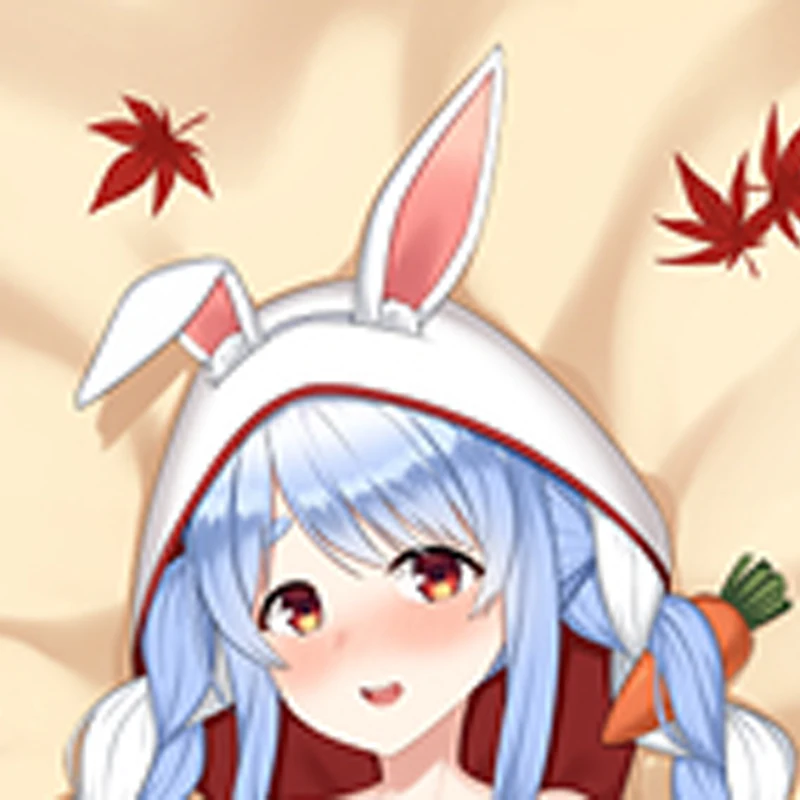 New Pattern Anime Usada Pekora Dakimakura Hugging Body Pillow Cover Case double-sided printing‌
