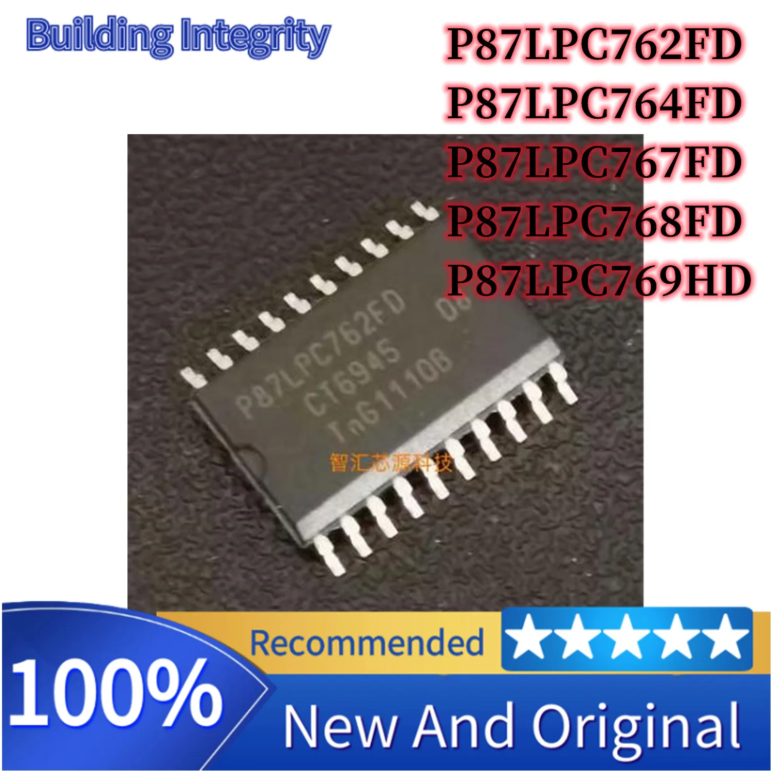 P87LPC762FD P87LPC764FD P87LPC767FD P87LPC768FD P87LPC769FD SOP-20 Chip IC New Original