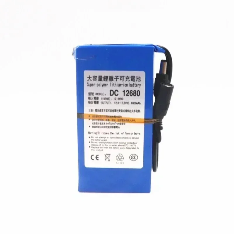 New DC 12v 3000-20000 mah lithium ion rechargeable battery, high capacity ac power charger with 4 kinds of traffic development