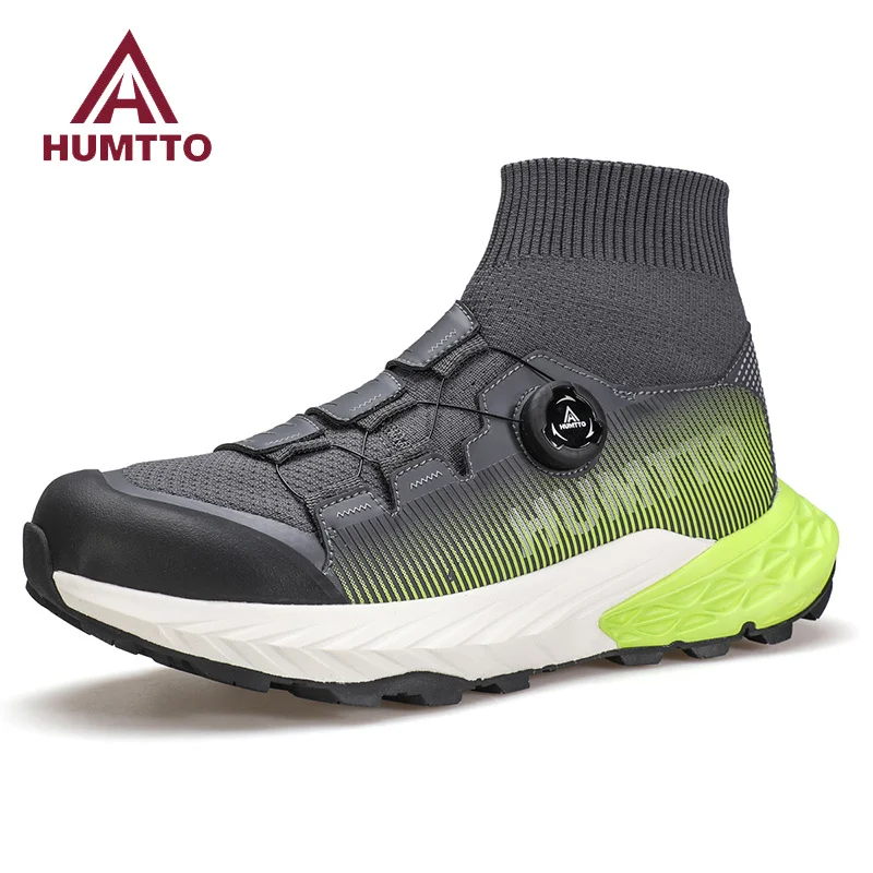 

HUMTTO Summer Sneakers for Men Breathable Running Mens Shoes Luxury Designer Black Man Trainers Brand Non-Leather Casual Sneaker