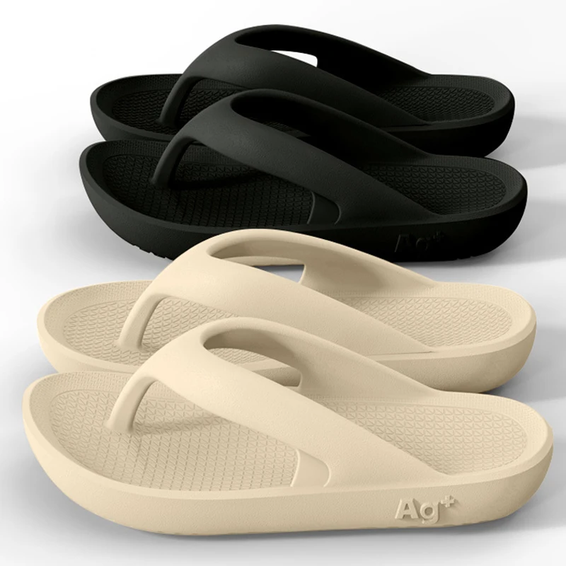 House Flip Flops Men Women Non Slip EVA Summer Lightweight Quick Dry Comfortable Beach  Outdoor Indoor Slippers Casual Shoes