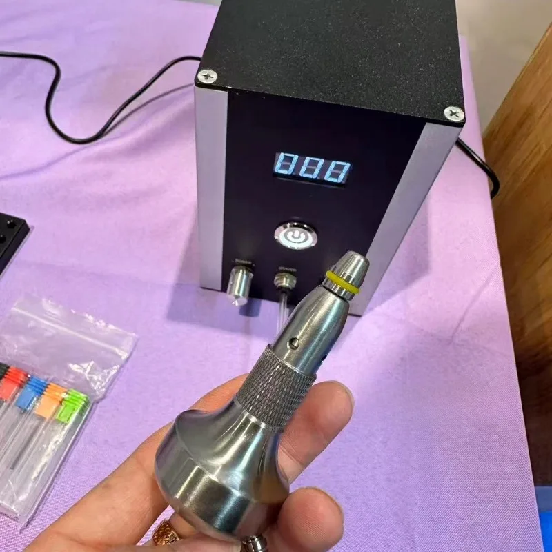 Pneumatic Engraving Carving Machine with Polisher  No Compressor Bead Edge Grinder Sander