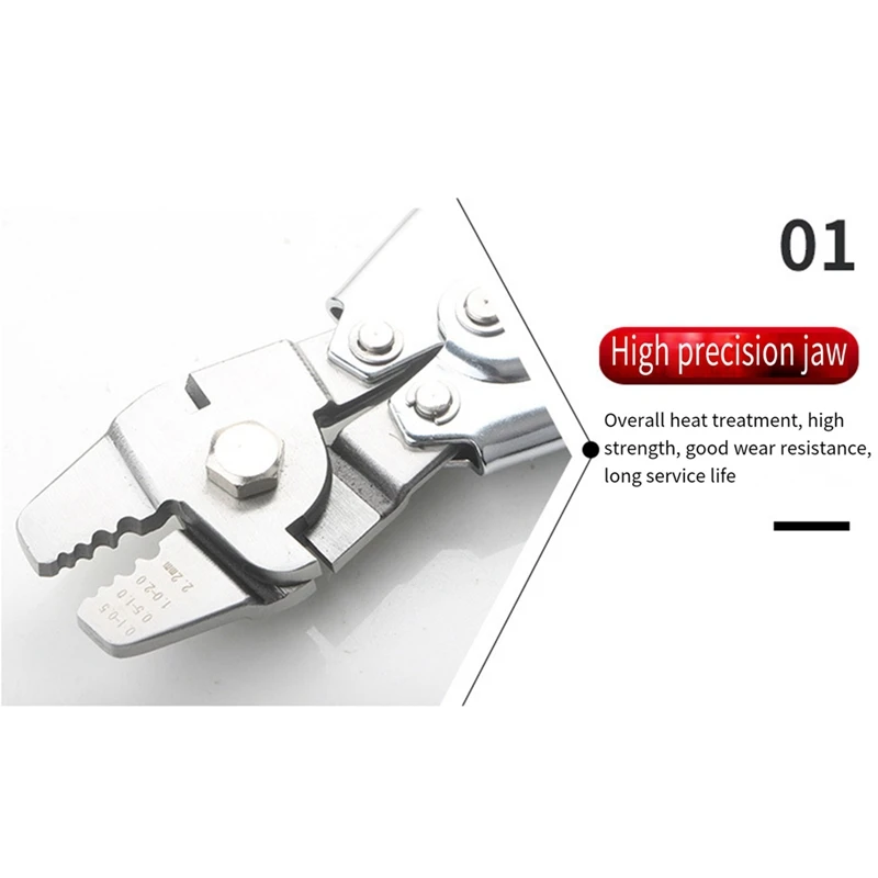 Aluminum Sleeve Crimping Pliers Cable Rope Cutter And Crimper 2-In-1 Metal Plate Crimping Tool Accessories Parts