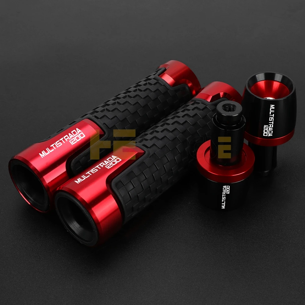 

For Ducati MULTISTRADA 1200/S/GT MULTISTRADA 1200 S 7/8'' 22MM Motorcycle Accessories Handlebar Grip Ends Handle Bar Caps Cover