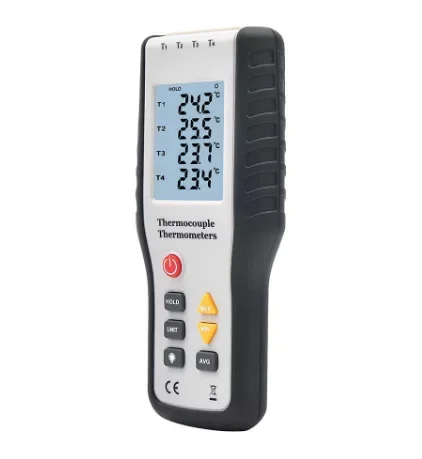 Termometer termokopel Multiway HT-9815 empat saluran