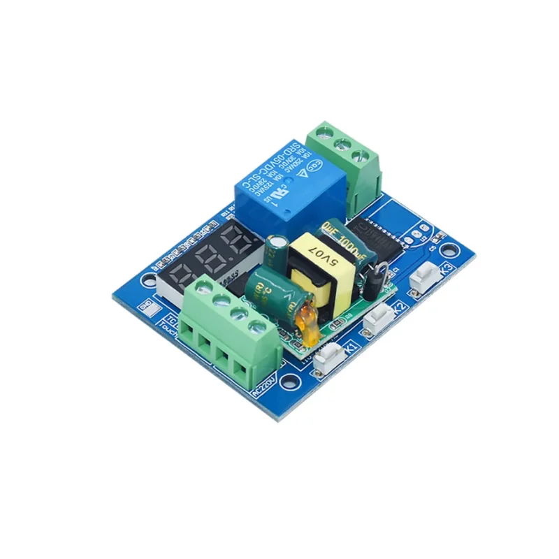 Nieuwe 12V/220V Multi-Mode Vertragingsrelaismodule Kan Met Regelmatige Tussenpozen Worden In-En Uitgeschakeld