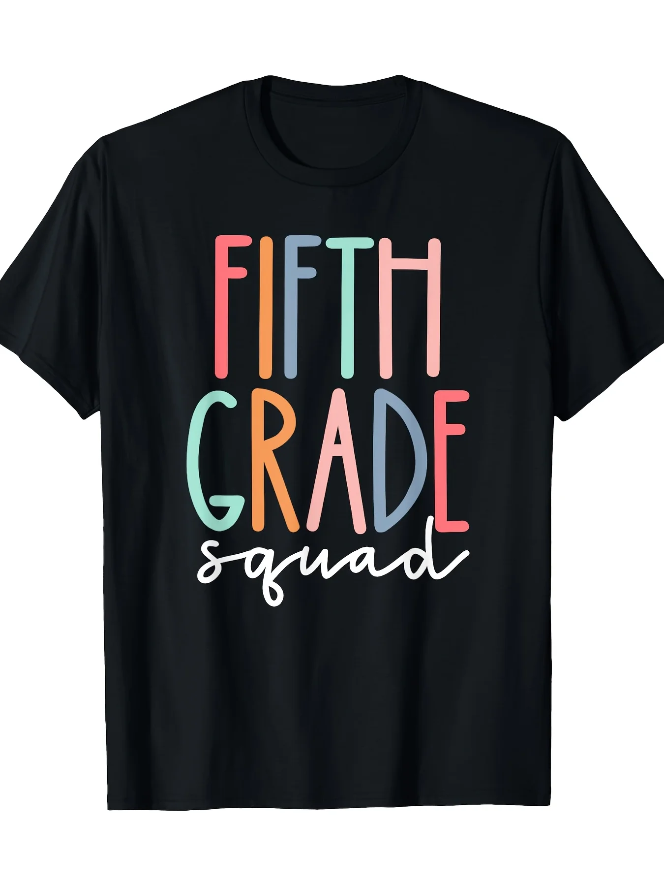Women's Fashion Printed T-Shirt for Daily Outings and Holiday Gatherings, Regular Length, All-Season, Women's Clothing
