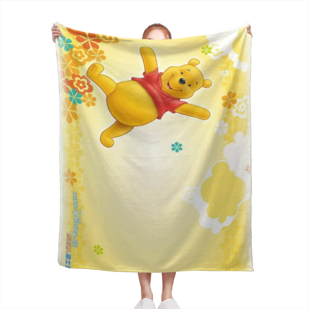 

Pooh Bear blankets Warm Flange blankets Soft and comfortable blanket picnic blanket