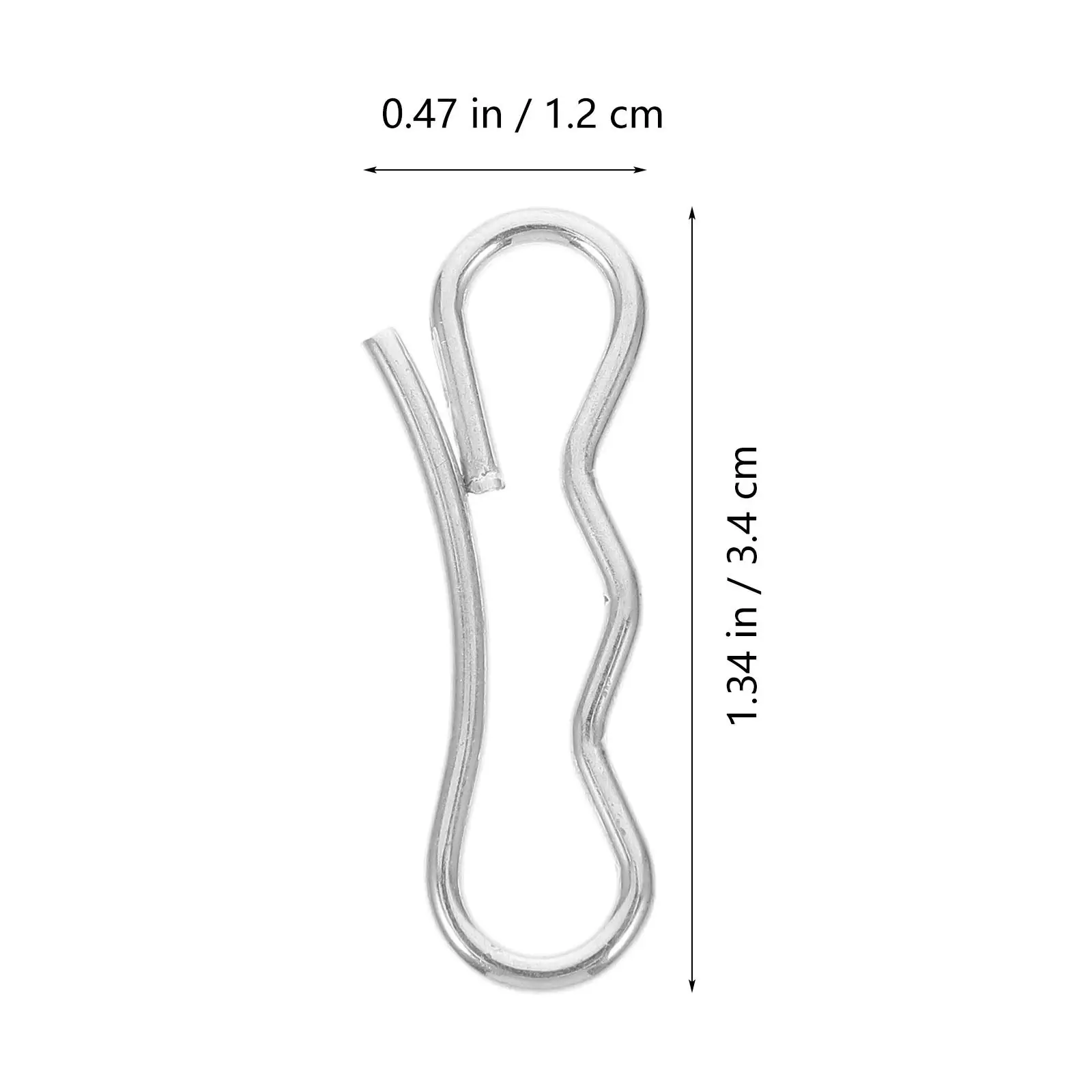 10Pcs Heavy Duty Bow Tie Cotter Pins Compatible with Snow Blower Gas Electric Models Lawn Mower Tractor Plow Shear Pin Kits