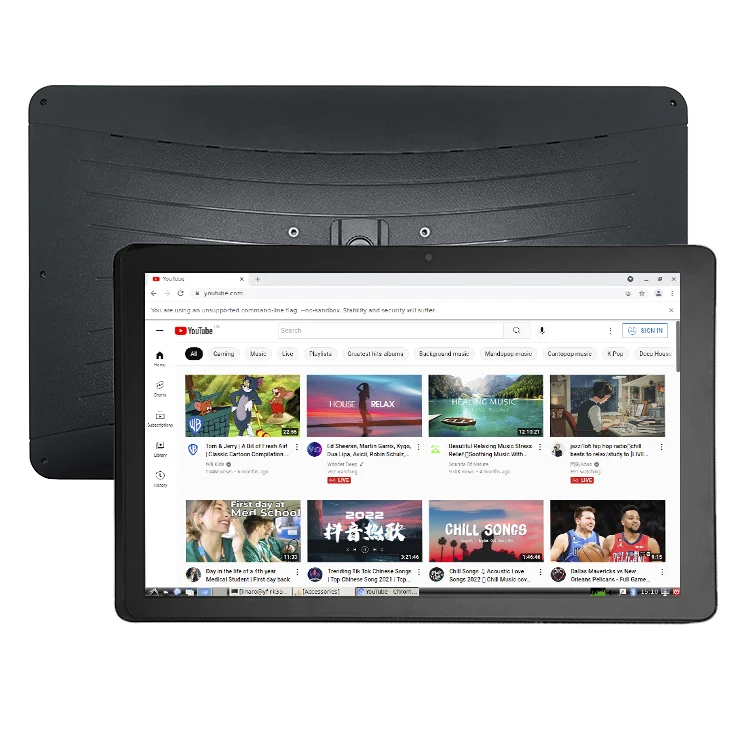 YC-152H 15-Inch Smart Android Tablet PC WiFi Touch Screen USB Interface 2GB Memory Ethernet BT Quad Core RK3566