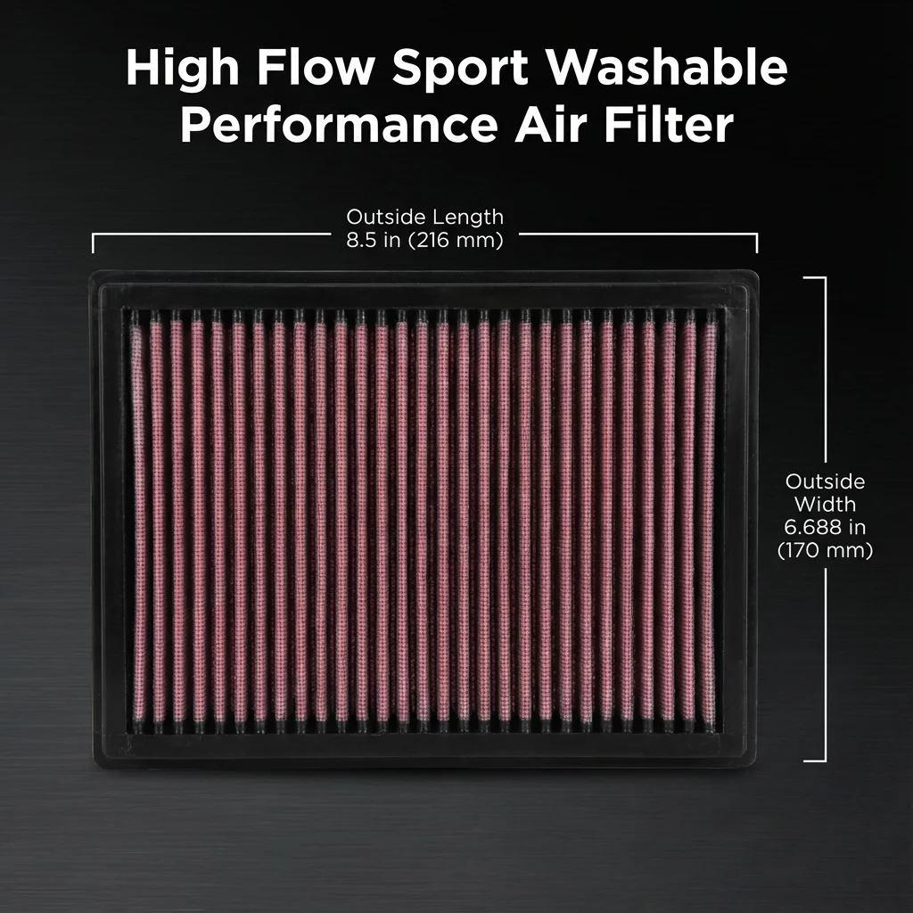 

Для Benz W169 A150 A160 A170 A180 A200 W245 B150 B160 B170 B180 B200 M266 2004-2011 Высокопроизводительный спортивный моющийся воздушный фильтр 33-2914