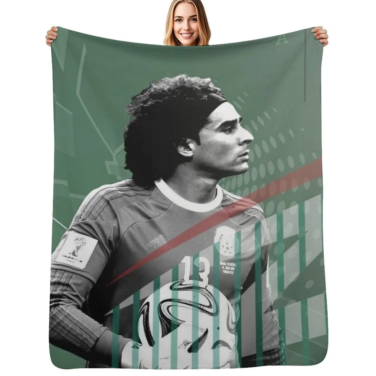 

Guillermo Ochoa Throw Blanket Cute Thermals For Travel Winter beds blankets ands Blankets