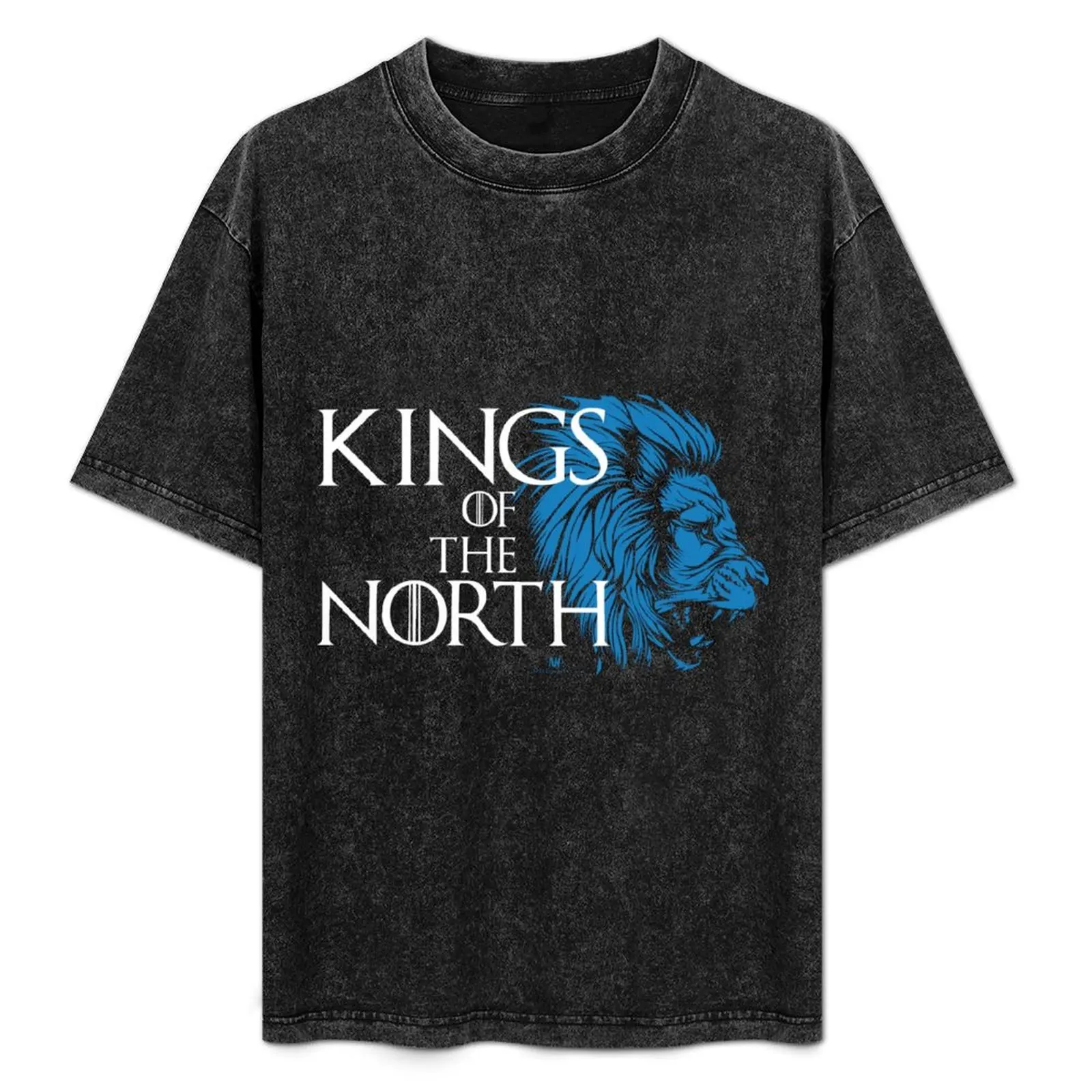 

Kings of The North T-Shirt Basic Plain Tee for Spring and Summer