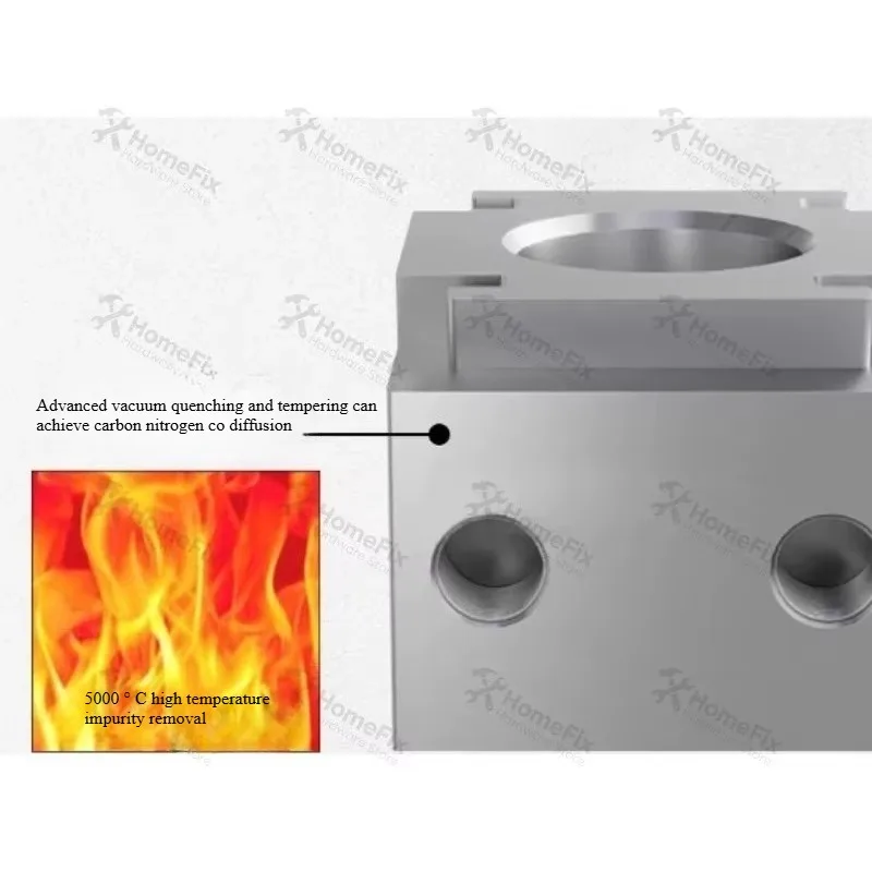 Precision CNC Multi-Station OK Fixture, Two-Way Manual Wedge Expansion Clamping Block, Machining Center Workholding Vise