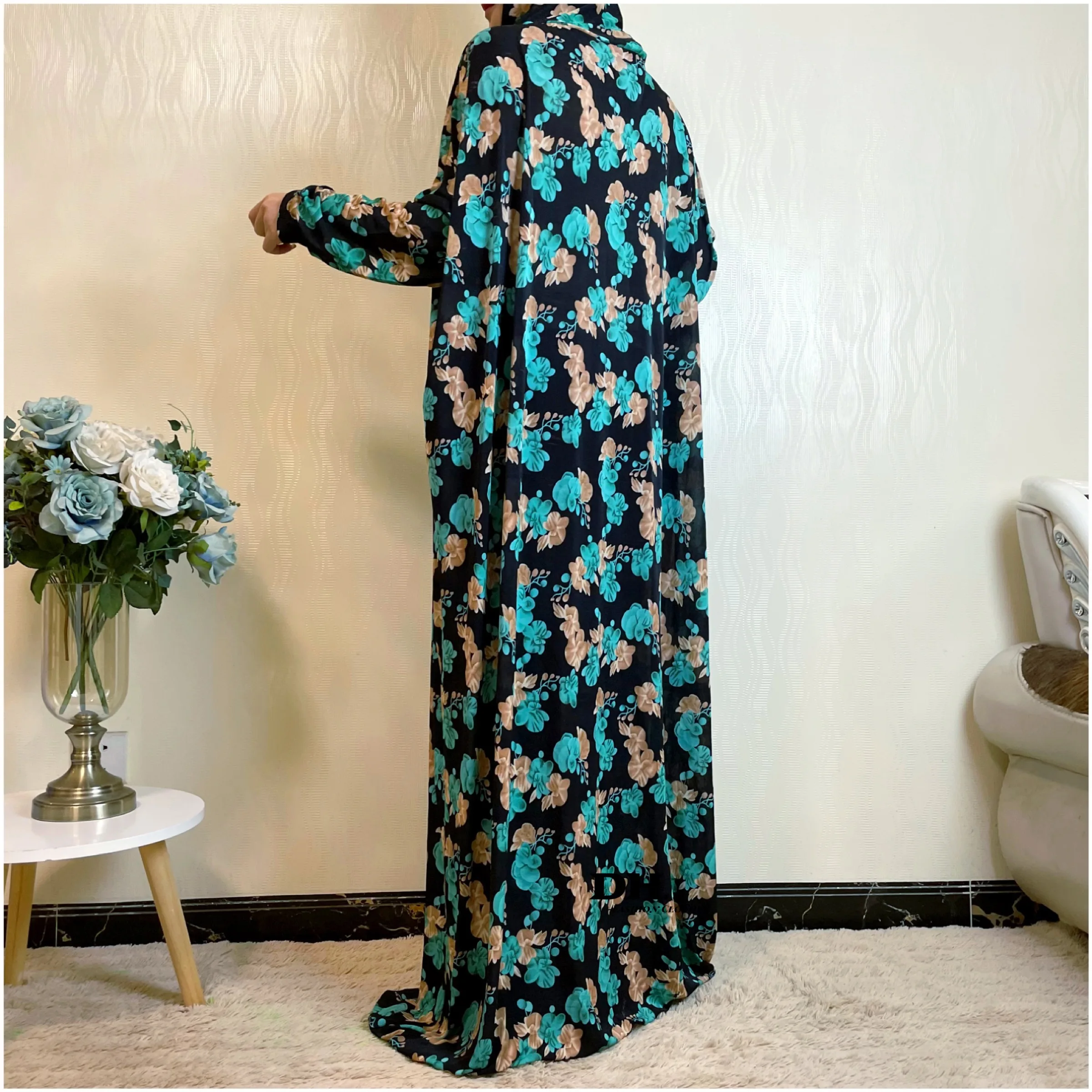 2022 Eid Abaya Dubai Turkey Muslim Fashion Hijab Dress Kaftan Islam Clothing African Dresses For Women Robe Traditional Costumes