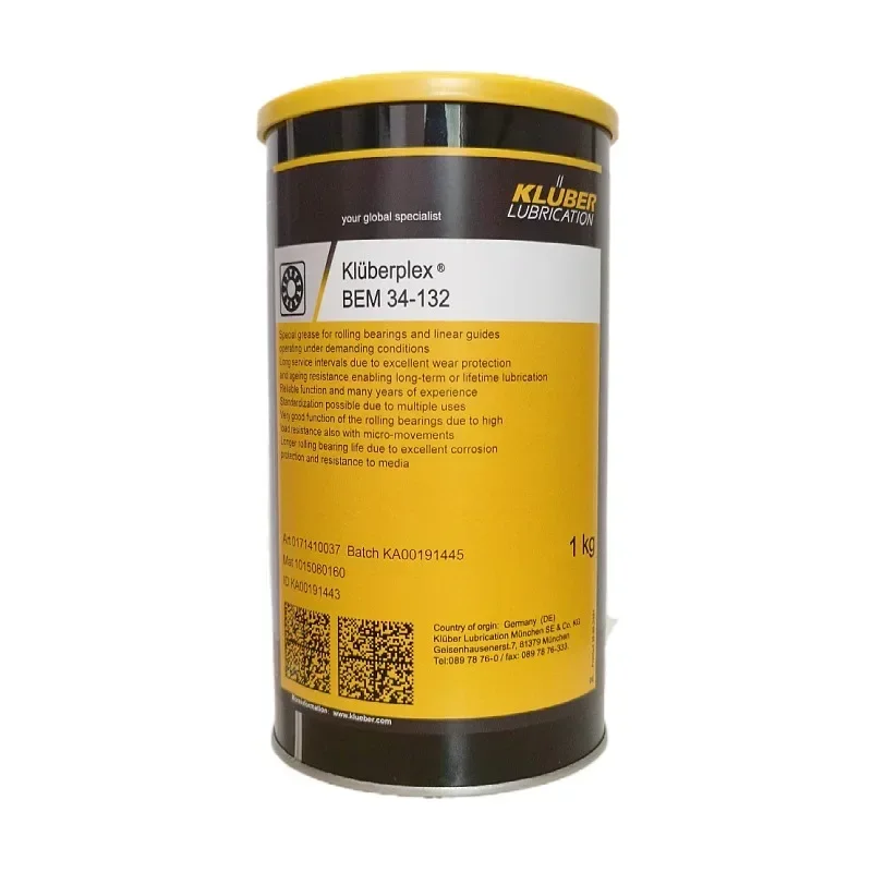 Kruber NBU15 lubricating grease NBU 12 NBU 52  NAC52 NBU8EP BEM34-132 BEM 41-141 GB00 GY193 GL261 L32  L32N