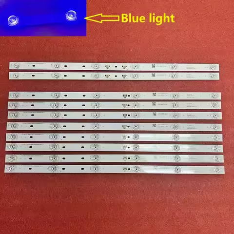 LED Backlight Strip Bar Blue light For TCL 50QLED800 50C715K 50C711K 50C716 50C715 3030FC-6X8-A 6X2-B-LX20200309 4C-LB5006-YH16J