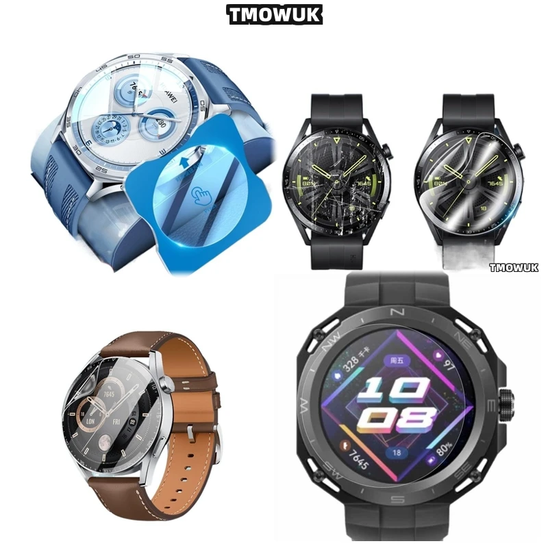 

For Huawei WATCH GT2 GT3 GT4 GT5 Pro Cyber Ultimate 41 42 43 46mm, Heat Resistant Glass Shield