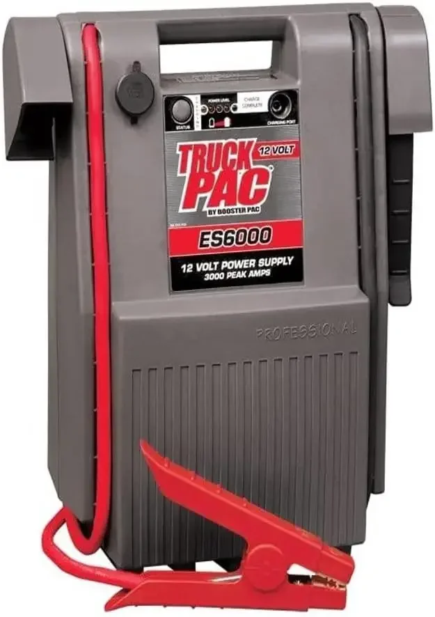 

2024 NEW Truck PAC ES6000 3000 Peak Amp 12V Jump Starter