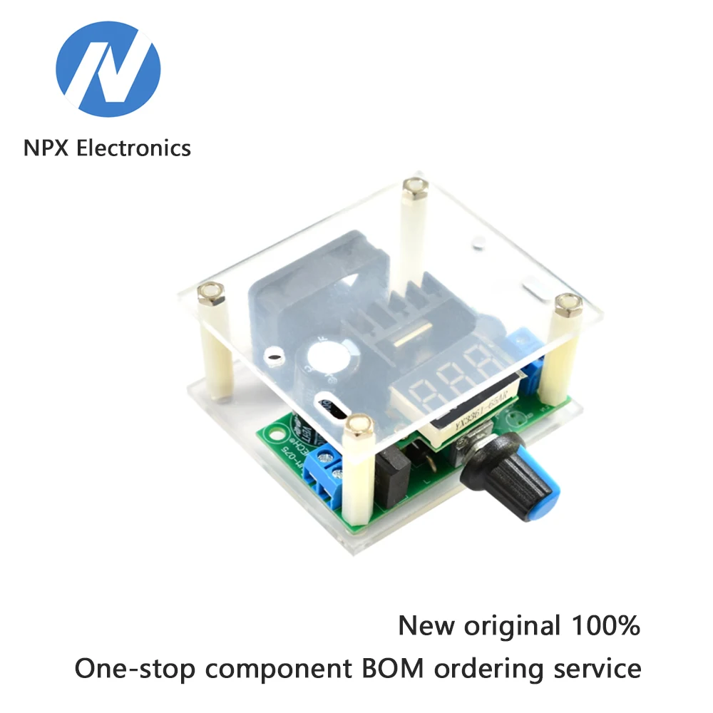 

Digital display adjustable voltage stabilizing power supply board, adjustable voltage stabilizing power supply module