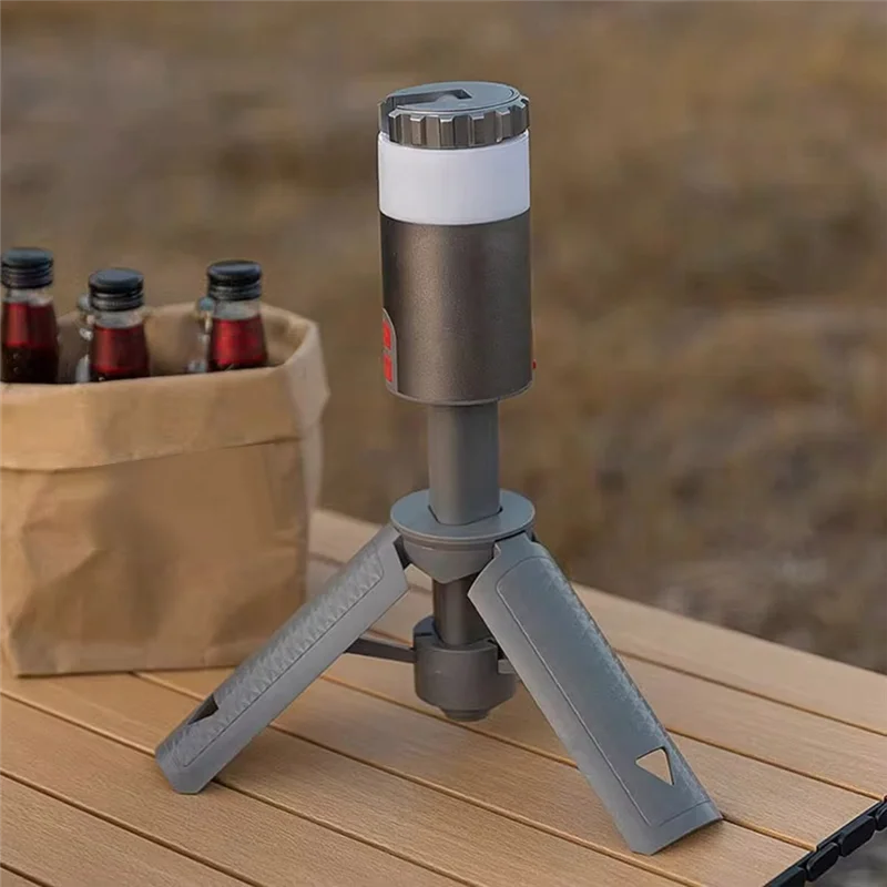 

A44Z Telescopic Camping Light - 6000mAh Rechargeable Lantern with Auto Triangle Stand