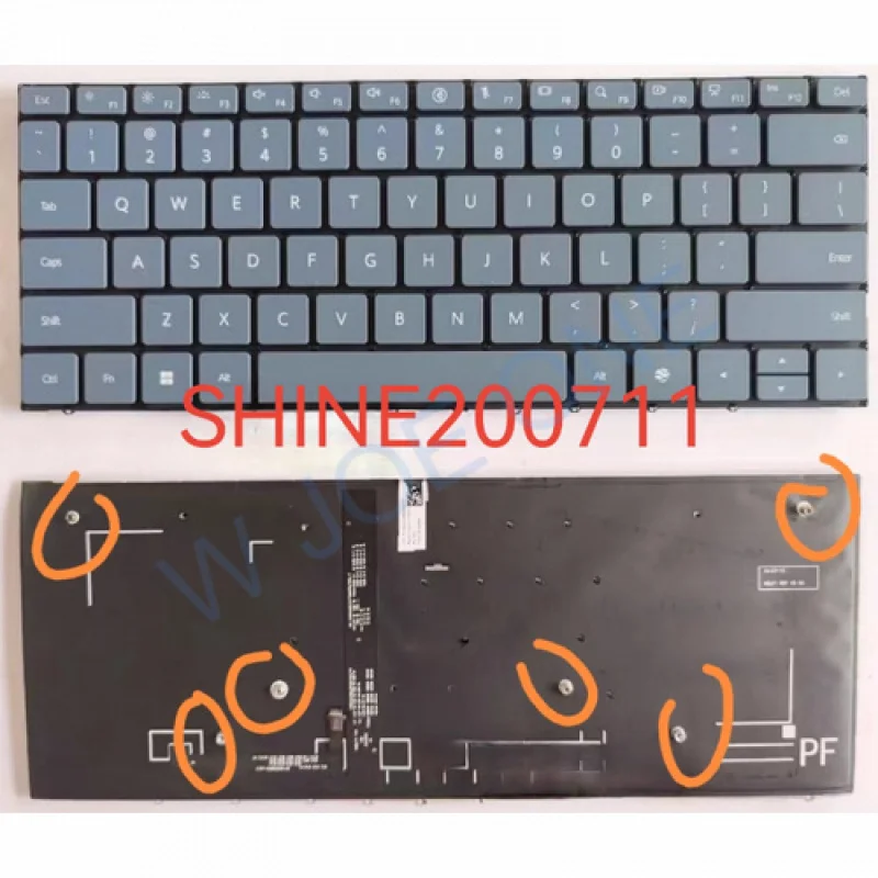 MICN для huawei MateBook X Pro VGHH-16 VGHH-32 VGHH-X клавиатура 2024, модель черного цвета