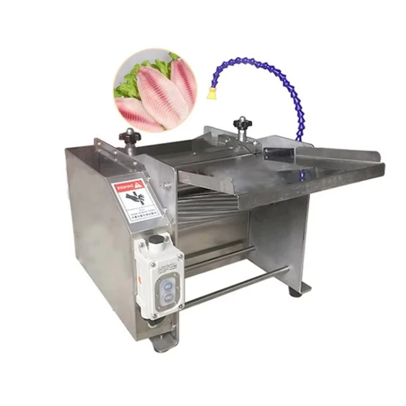 Electric automatic fish handling equipment/fish processor, fish peeling and visceral removal machine