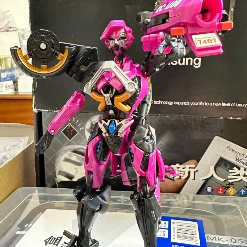 Juguete de transformación motocicleta Alsi Carroll modelo de motocicleta película transformación colección de figuras de acción juguetes de cumpleaños para niños