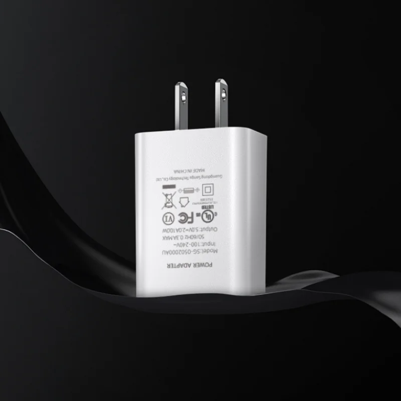 US plug 5v2A charger UL certified 0.3m data cable USB Charger Head Small Appliance Charger Adapter for iphone Samsung Xiaomi