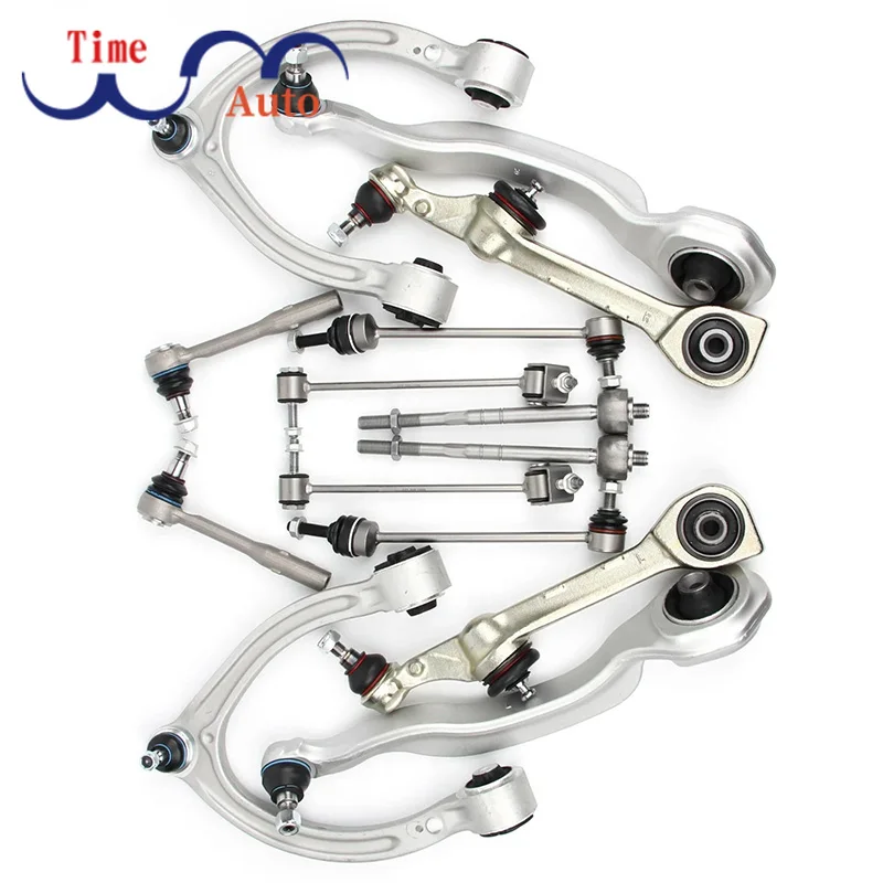 14PCS Front control arm kit For Benz S‑Class W221 C216 S250-600 05-14 A2213306707 A2213300307 A2213300141 A2213306411