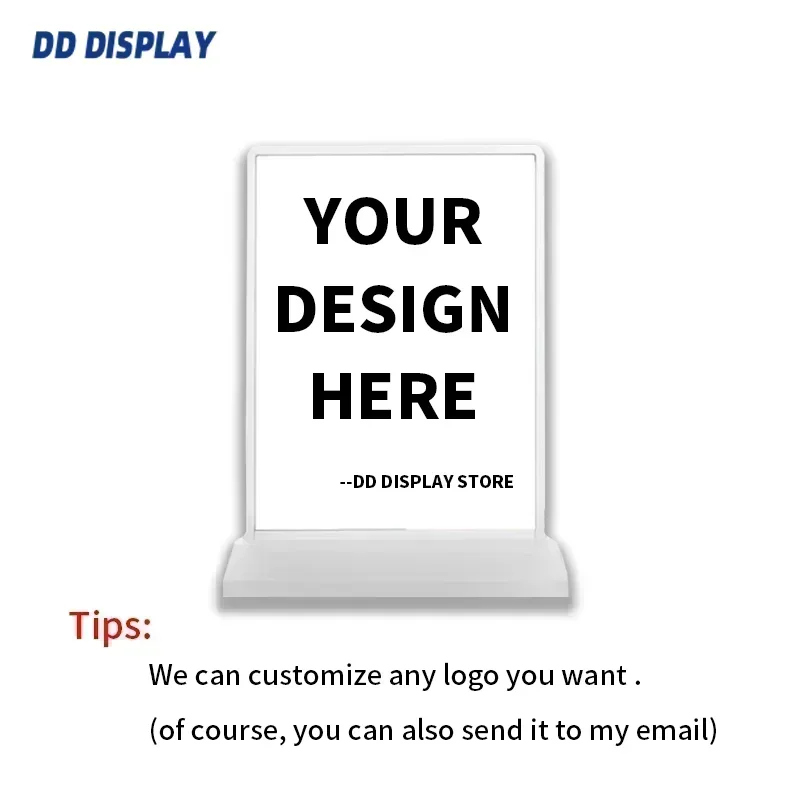 DD A4/A3 Custom Banner Teardrop Table Mini  Roll Up Advertising Banner Stand Exhibition Trade Show Retractable Display Banners