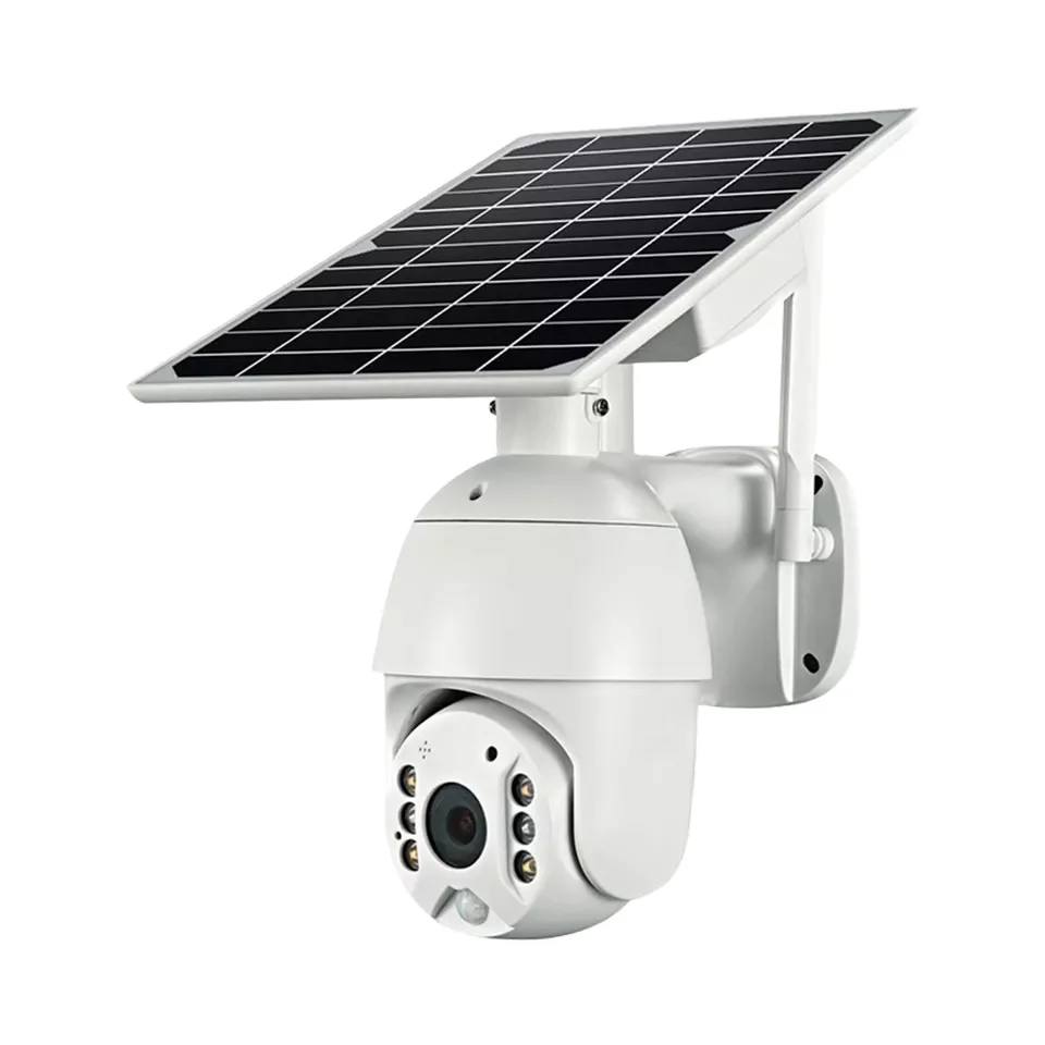 

Outdoor Solar Panel Camara De Seguridad CCTV Security Camera Battery Powered Wireless 4G Dome PTZ Wifi IP 1080p H.265 CE ROHS