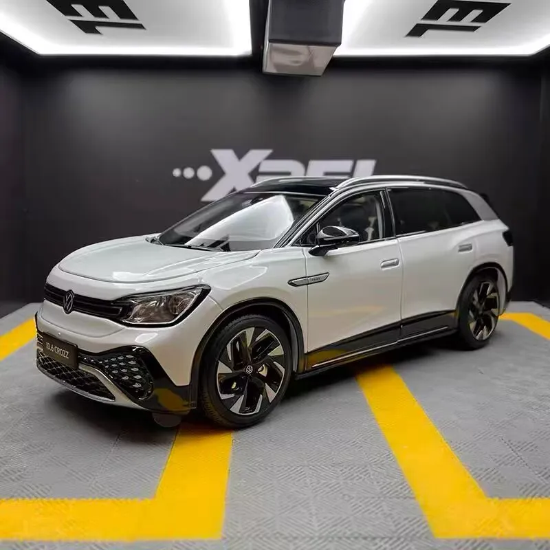 

1:18 VW ID6 ID.6 ID.6X Alloy New Energy Car Model Diecast Metal Electric Vehicles Car Model Simulation Collection Kids Toys Gift