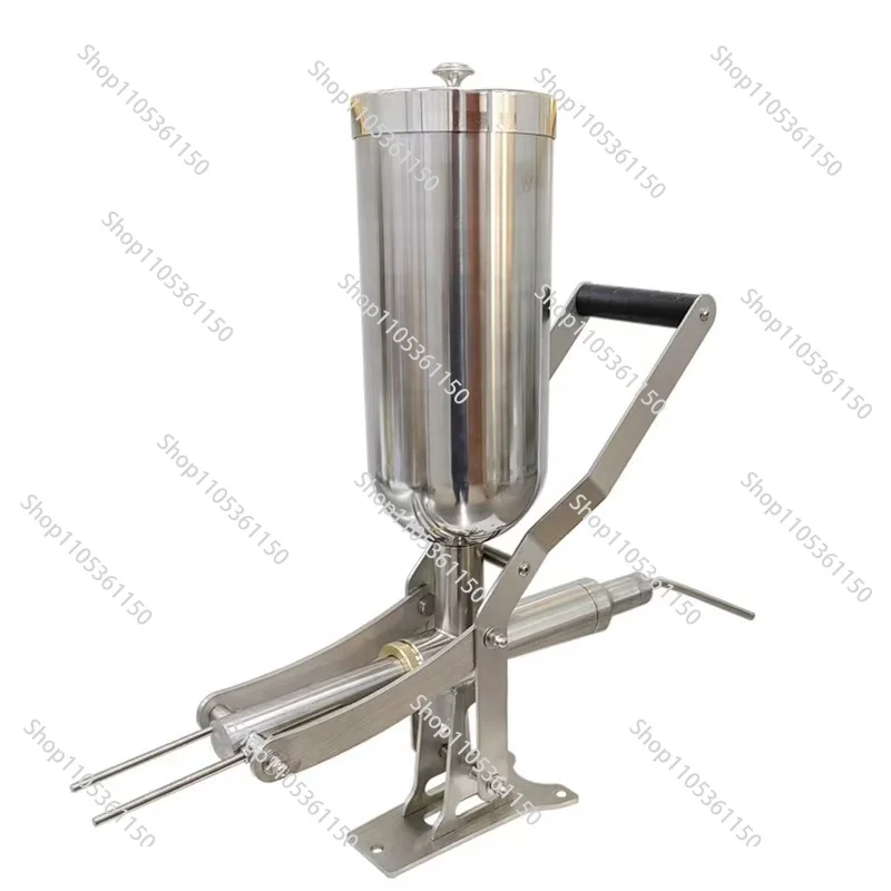 Manual Cream Stuffer Machine Churros Filler Commercial Cream Jam Filling Machine for Kitchens 5L Spanish Churro Filling Maker