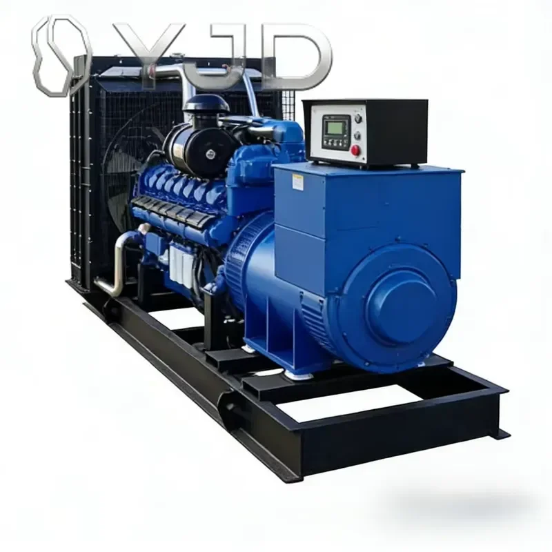 YJD Yuchai 900kW Single Water-Cooled Diesel Generator Set 24V Electric Start ATS Remote Control 1800 RPM 50/60Hz Silent Open