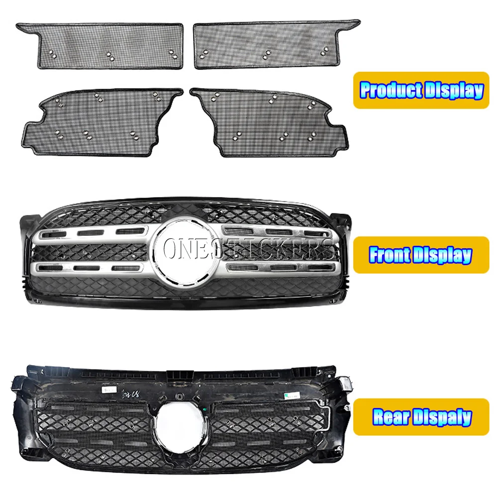 For Mercedes Benz GLB Class X247 GLB180 GLB200 GLB220 GLB250 2020-2022+ Car Accessories Front Grill Grille Mesh Anti Insect Net