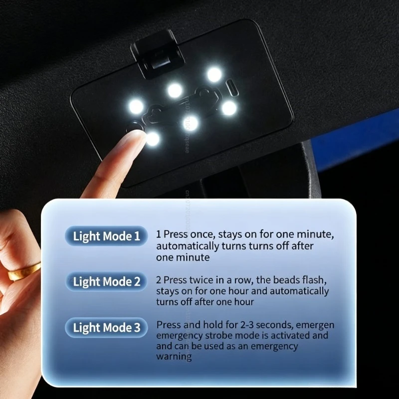 Für MG MG4 EV Urban 2026 2027 LED-Heckklappenbeleuchtung Hell Energieeffizient Einfache Installation Innenraumbeleuchtung Auto-Zubehör – Detail 3