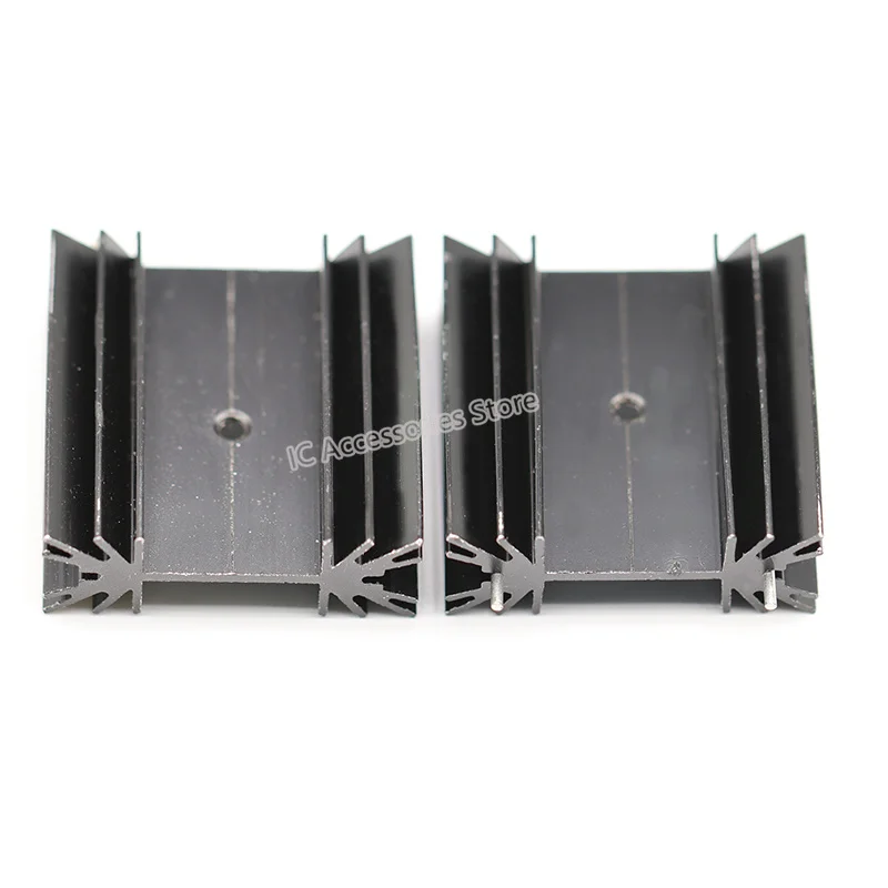 5PCS Heat Sink 34*12*25/30/35/40/70mm Electronic Audio TO-247 Triode Aluminium Heat Sink