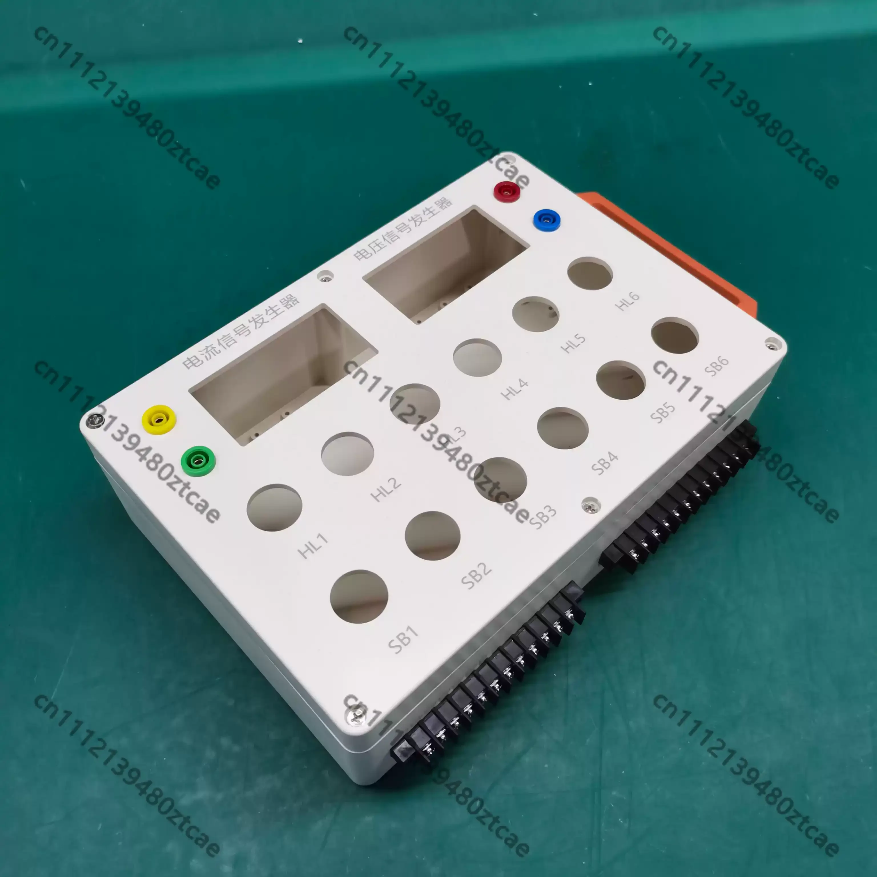 PLC Debugging Tool Enclosure for Automation, Current Voltage Analog Signal Generator Housing, Industrial Control Training Box