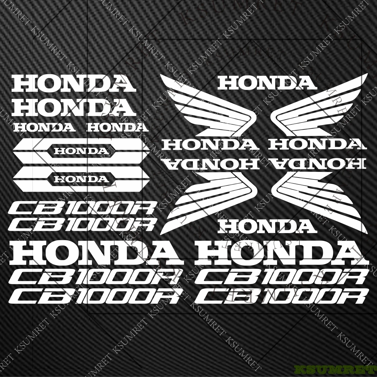 

Наклейки на мотоцикл Honda CB1000R, светоотражающие, водонепроницаемые.