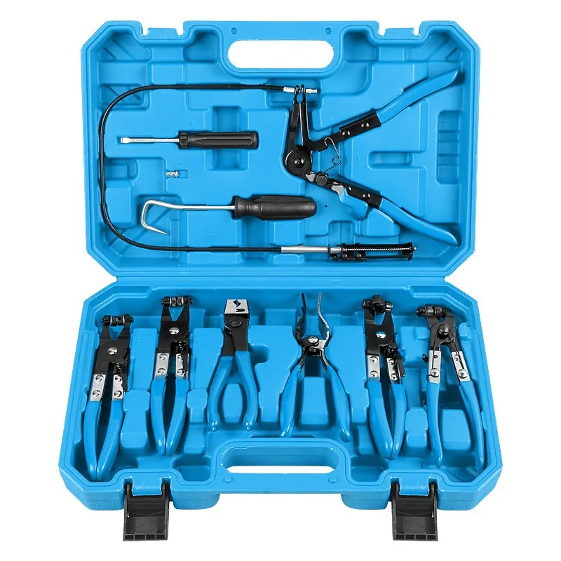 Car water pipe clamp holding throat clamp Remove and install pliers, separate bendable wire snap pliers tool