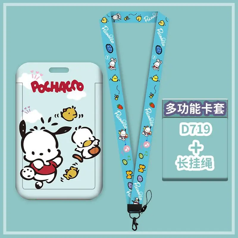 

Sanrio Kuromi Card Holder Cartoon Shuttle Card Holder School Card Bus Subway Card Access Card Meal Card Gift
