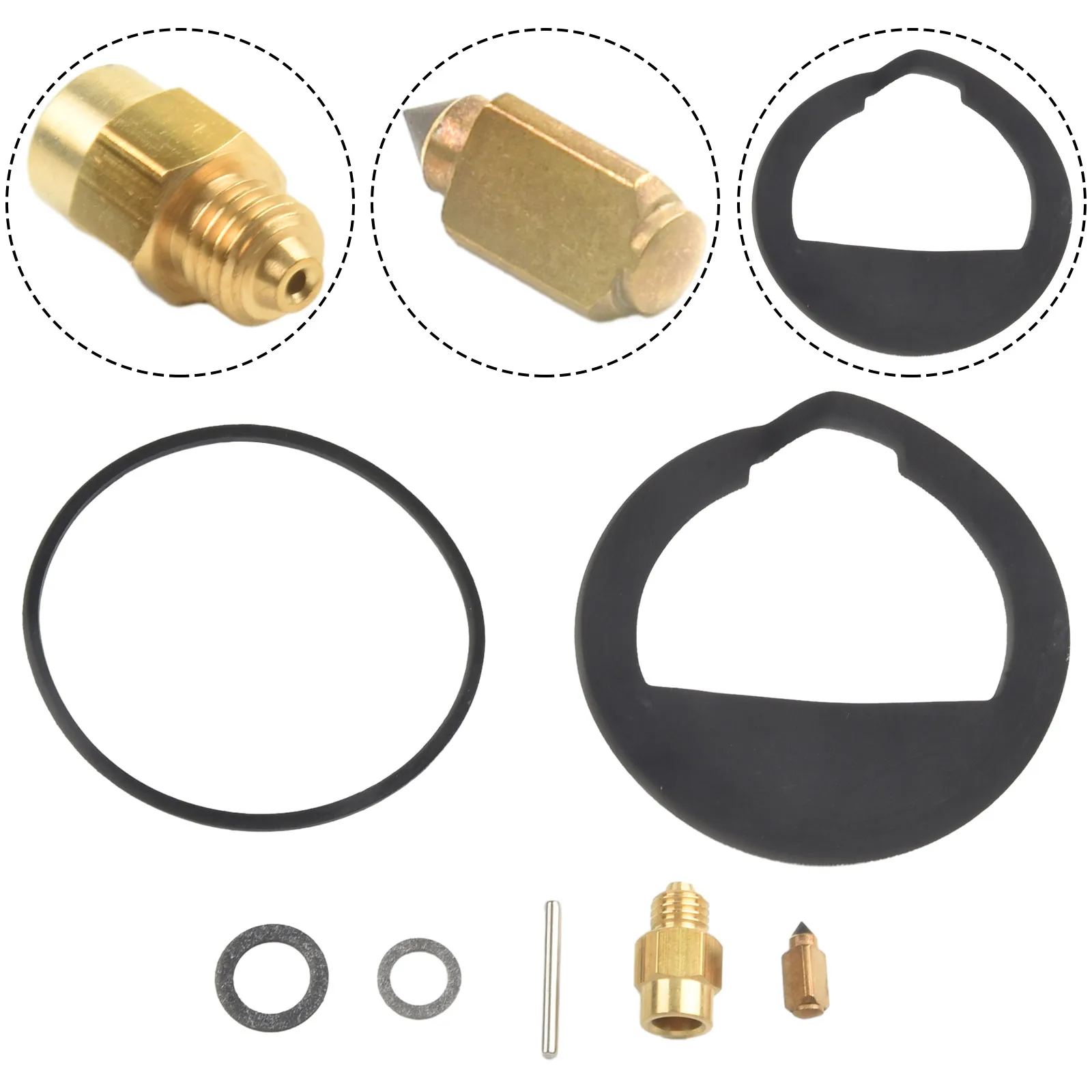 Carburettor Repair Kit Improved Performance Suitable for K91T K141T K161 K181 Engines Ensures Optimal Fuel Delivery