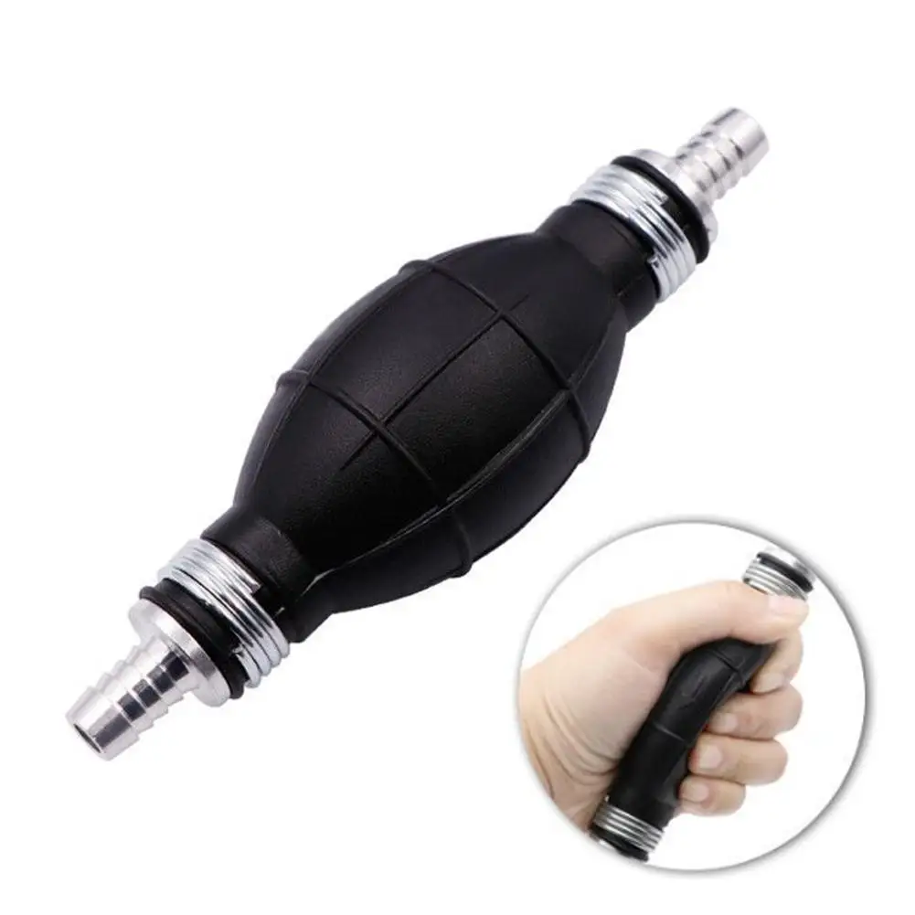 12mm Hand Fuel Pump Universal Rubber Fuel Pump Line Manual Liquid Oil Transfer Pump Oil Transfer Petrol For Motorcycle Boat - view 6